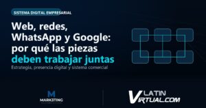 Web, redes, WhatsApp y Google: por qué las piezas deben trabajar juntas - Sistema Digital Empresarial